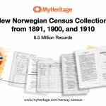 6,5 millones de nuevos registros de los censos nacionales llevados a cabo en Noruega hace más de un siglo proporcionan un tesoro de información para cualquier persona con patrimonio noruego